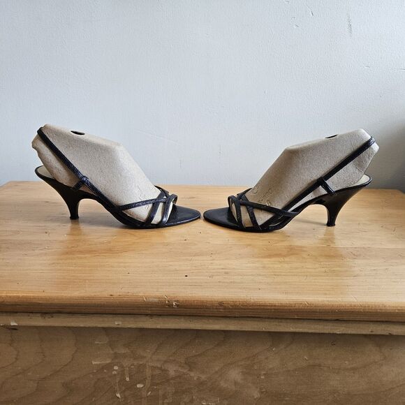 Nine West Strappy Pumps Purple Size 8 - Picture 2 of 15